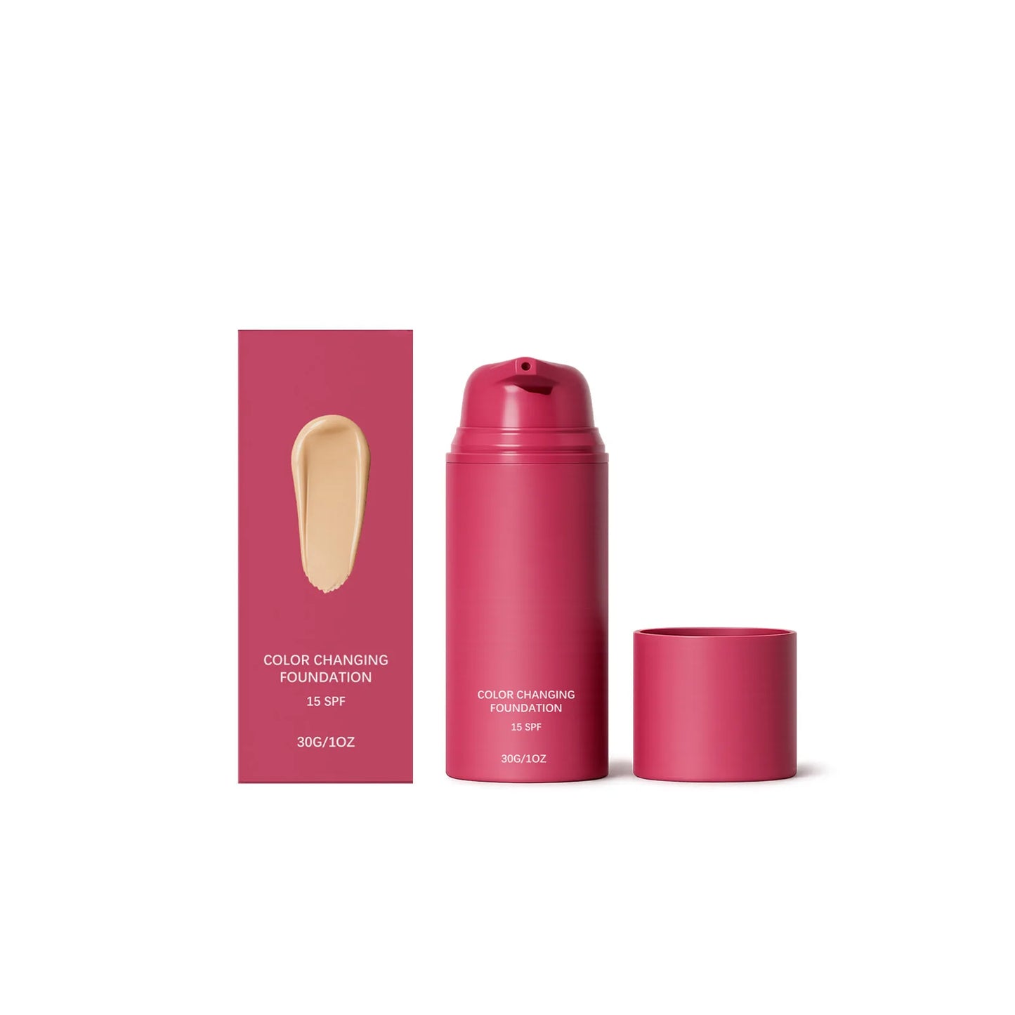 Color‑Changing Foundation – Natural Tone 30g