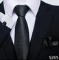 8 cm Tie Pocket Squares Necktie  Set