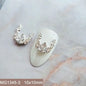 10pcs/lot Luxury No Fading Bow Butterfly Arc Nail Art Parts Zircon Crystal Manicure Nails Accesorios Supplies Decorations Charms