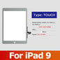 iPad 10.2 LCD Touch Display Assembly (7th–9th Gen)