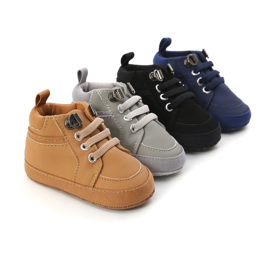 Baby Boy Anti-slip Sneakers PU Leather I
