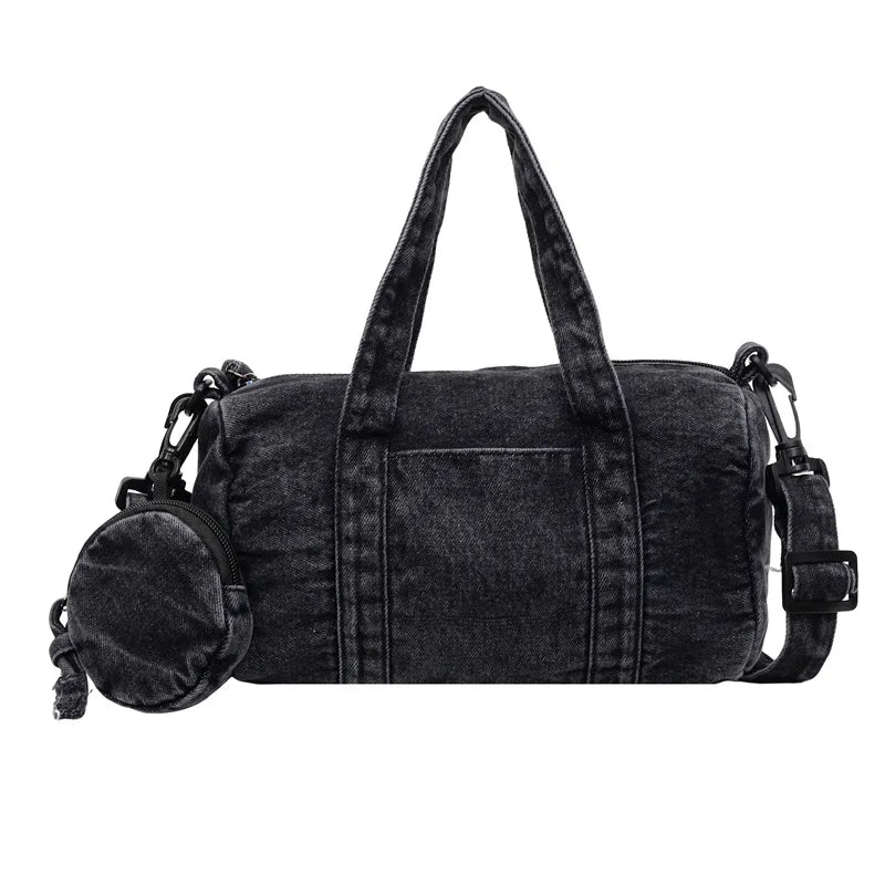 Women’s Denim Shoulder & Crossbody Tote