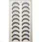 10 Pairs of Natural 3D Mink Lashes