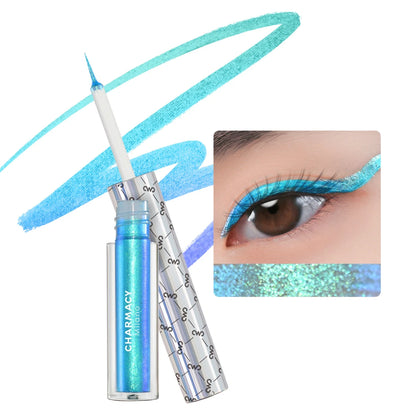 Duo chrome Glitter Liquid Eyeliner Waterproof Long-lasting Ultra-Fine Tip Smudge-proof Eye Liner Makeup