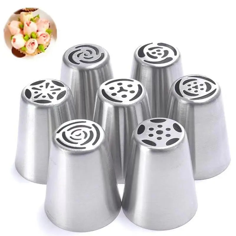 27 pieces Russian mounting nozzle set cream squeezing mouth cake mounting bag DIY baking tool set