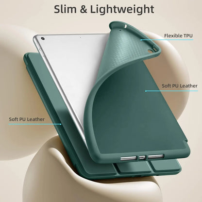 iPad Case with Pencil Holder (Pro/Air/Mini Models)