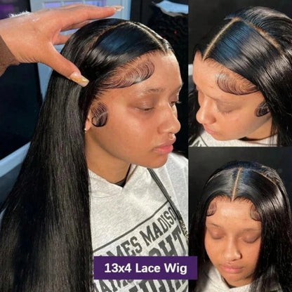 Wear &amp; Go Glueless HD Lace Wig (13×4 / 13×6 · 250% Density · Bone Straight)