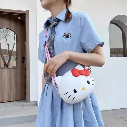 Hello Kitty Mini Crossbody Bag (11cm / 19cm Kawaii Messenger &amp; Phone Purse)
