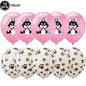 Dog Birthday Party Decorations 12inch Latex Print Animal Balloons Cute Pet Puppy Theme Baby Shower Birthday Party Decor Supplies