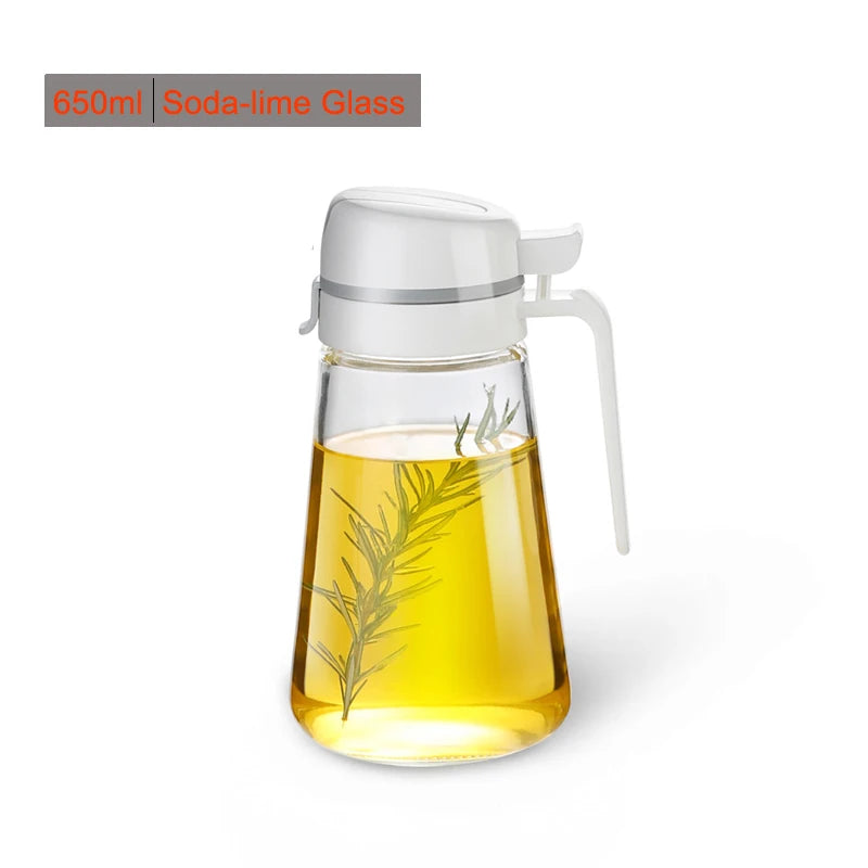 Auto Flip Syrup-Cooking Oil Dispenser Bottle