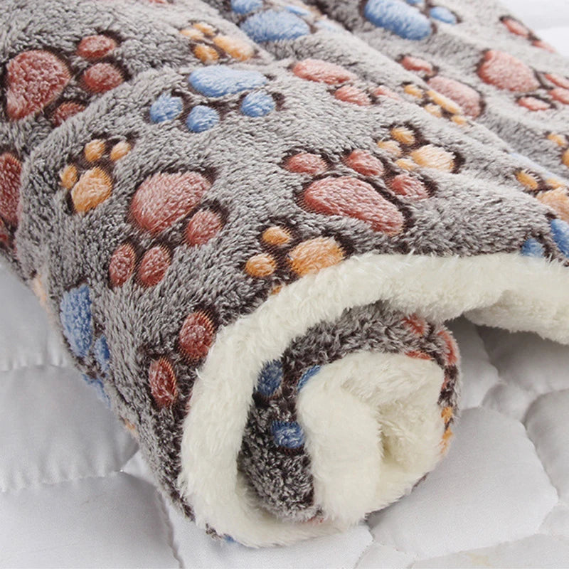 Soft Flannel Thickened Dog/Cat Bed Mat Blanket
