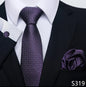 8 cm Tie Pocket Squares Necktie  Set