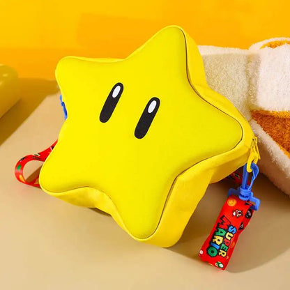 Lucky Stars Anime Crossbody Bag (PU Leather, Kawaii Cosplay &amp; Schoolbag)