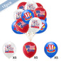 Independence Day Party Disposable Cutlery American Flag Plate Paper Cup For USA Birthday Party Supplies Patriotic Decorations