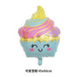 32Inch Donut globos Foil Balloon Fruit Ice Cream Helium Balloon Birthday Party Decoration Kids Toy Sweet Digital baby shower