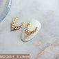 10pcs/lot Luxury No Fading Bow Butterfly Arc Nail Art Parts Zircon Crystal Manicure Nails Accesorios Supplies Decorations Charms