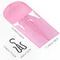 1/3pcs Premium Wig Storage Bags with Sturdy Metal Hangers - Black Transparent Design for Multiple Wigs & Hair Extensions