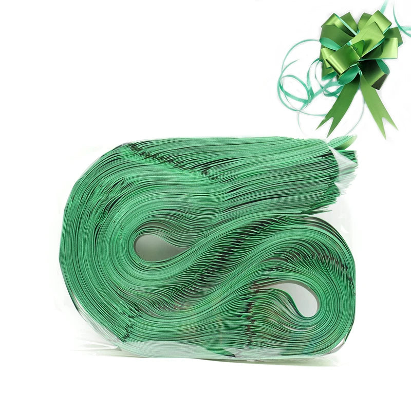 10/20/50Pcs Pull Bow Flower Pull Tie Ribbon for Christmas, Valentines Day, Wedding,Mother's Day, Birthday Party Gift Decoration