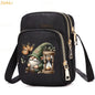 Cat & Dog Faith Quote Crossbody Phone Bag