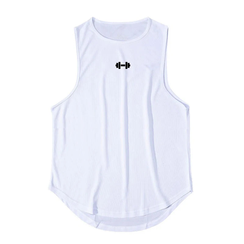 Men’s Quick‑Dry Gym Tank Top – Loose Sleeveless Fitness Shirt for Training, Basketball & Summer Wear