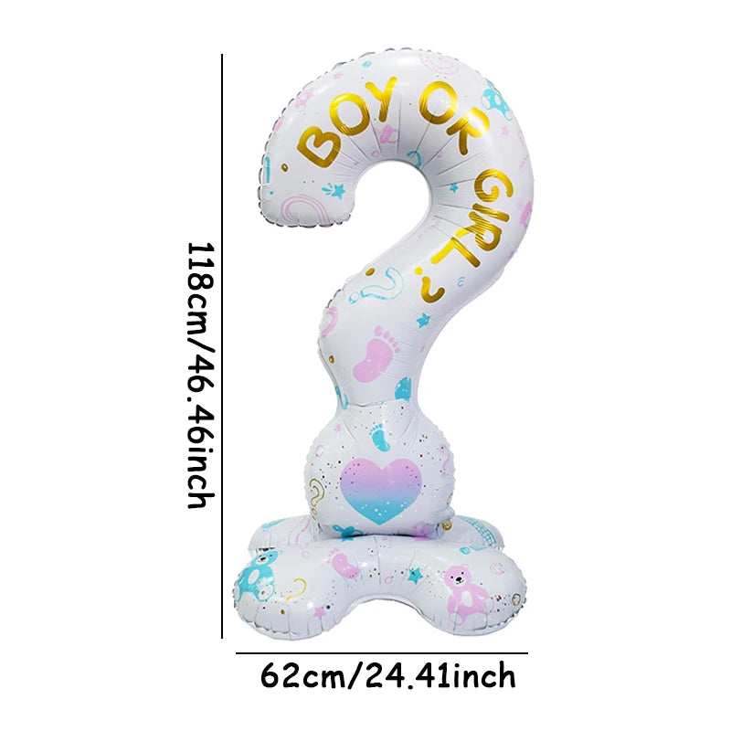1pc Gender Reveal Party Decoration Balloons Boy Or Girl Theme Birthday Celebration Supplies Indoor Party Decoration Supplies