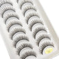 10 Pairs of Natural 3D Mink Lashes