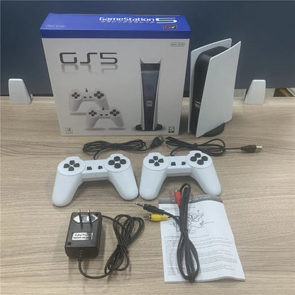 Mini GS5 8‑Bit Game Station – 200 Retro Games, AV Output