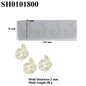 Meibum Fruit and Leaves Design Cake Lace Mat Sugarcraft Silicone Molds Fondant Cake Moulds Dessert Decorating Tools Bakeware