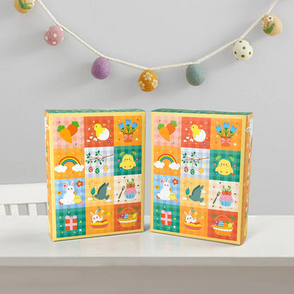 Easter Surprise Eggs Blind Box 5/10PCS 12 Grids Interactive Toys Kids Party Favors Fillable Candy Gifts Egg Hunt Decor