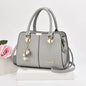 Women’s Large PU Shoulder Bag – Portable Bucket Crossbody Tote
