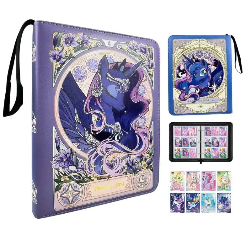 My Little Pony Double‑Zipper Card Album Binder