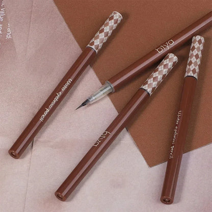 Ultra‑Fine Waterproof Eyebrow Pencil – Long‑Lasting, Smudge‑Proof Liquid Brow & Lying‑Silkworm Eyeliner