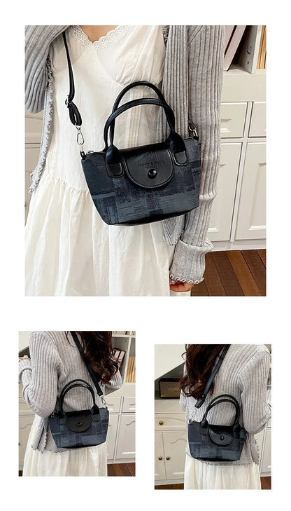 Korean Style Women’s Cloth Shoulder Bag
