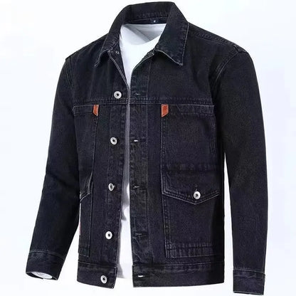 Men’s Thick Winter Denim Workwear Jacket