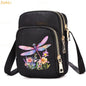 Cat & Dog Faith Quote Crossbody Phone Bag