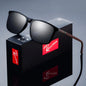 Mens Fashion Square  Polarized Sunglasses  UV400  Eyewear