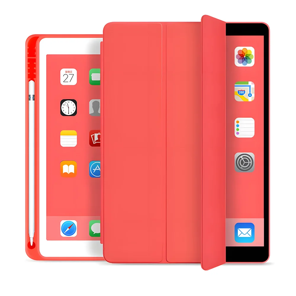 iPad Case with Pencil Holder (Pro/Air/Mini Models)