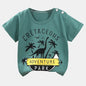 Children's  Cartoon Print T-Shirt  Short Sleeve 100% Cotton