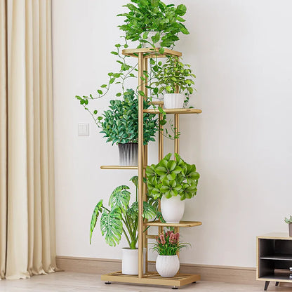 Iron Plant Stand – Multi‑Tier Display Rack