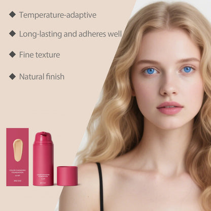 Color‑Changing Foundation – Natural Tone 30g