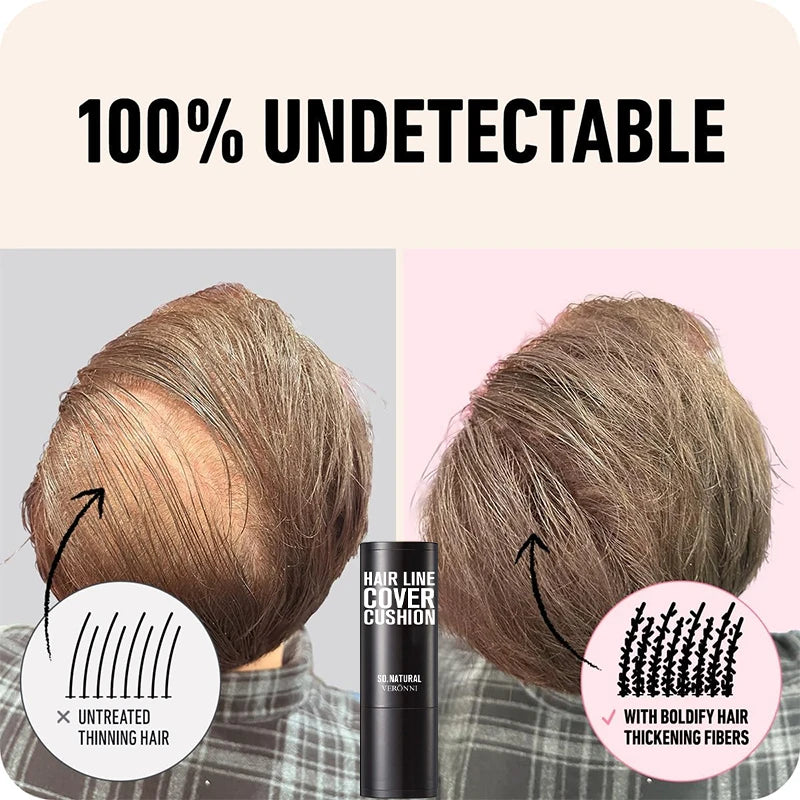 Instant Hairline Powder – Root Concealer for Hair, Brows & Beard with Long‑Lasting, Sweat‑Resistant Coverage