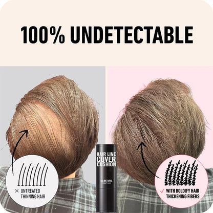 Instant Hairline Powder – Root Concealer for Hair, Brows & Beard with Long‑Lasting, Sweat‑Resistant Coverage