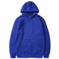 Men's and Women's Solid Color Pocket Hoodies: Fashionable, Casual, Sports Fitness Sweatshirts, Multi-Color Pullovers