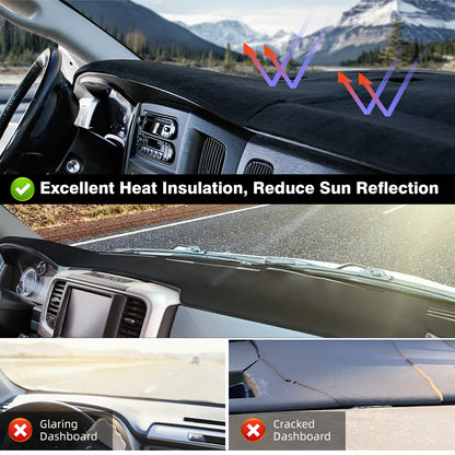 For Toyota Camry XV50 2012 2013 2014 2015 2016 2017 Dash Mat Sun Shade Anti-UV Carpets  Car Accessories Car Dashboard Cover