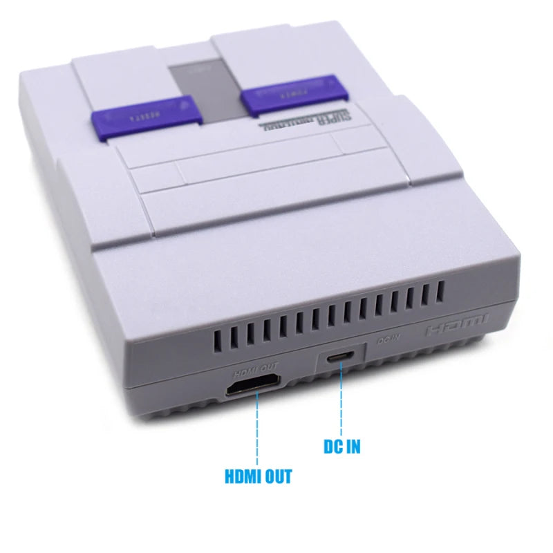Save game Super HD Output For SNES Retro Classic Handheld Video Game Player HDMI-compatib TV Mini Game Console Built-in 21 Games