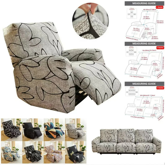 Recliner & Sofa Slipcovers – Non‑Slip Furniture Protector for Living Room