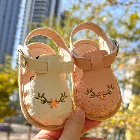 Infant Summer Sandals – Soft‑Sole Baby First Walkers