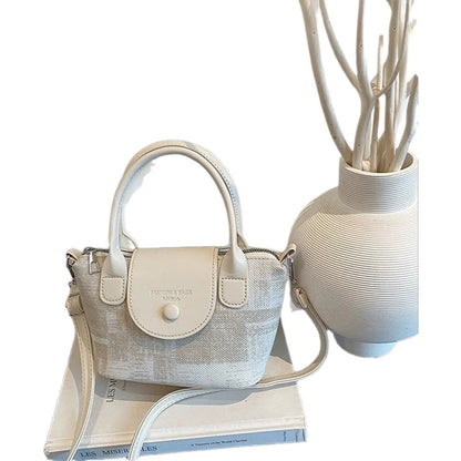 Korean Style Women’s Cloth Shoulder Bag