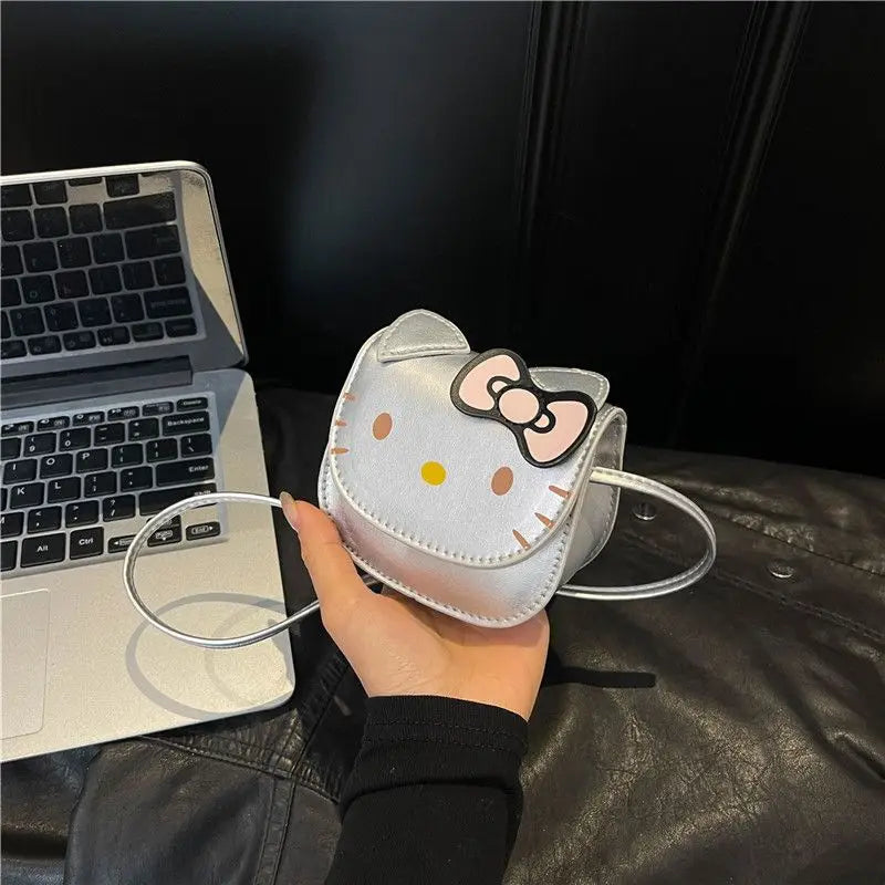 Hello Kitty Mini Coin Wallet &amp; Kawaii Crossbody Bag (Cute Cartoon Storage Accessory)