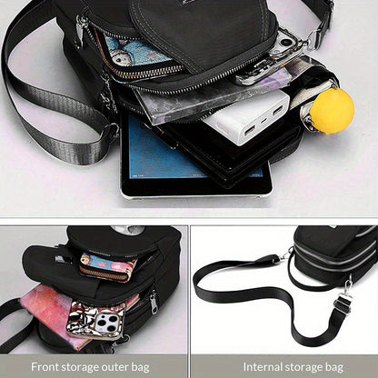 2D Flat Printing 1pc Rose Arrow Pattern Women's Shoulder Bag Casual Bag Hand-held Crossbody Bag, Can Be Used for Business Trips, Can Be Used as a Single Shoulder Crossbody Bag, a Versatile Neutral Bag, the Pattern Position Wi
